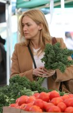 KATE WINSLET on the Set of 