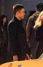 KATE WINSLET on the Set of Collateral Beauty in New York 03/12/2016