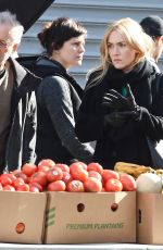 KATE WINSLET on the Set of 