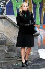 KATE WINSLET on the Set of 