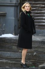 KATE WINSLET on the Set of 