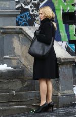 KATE WINSLET on the Set of 