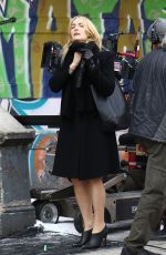 KATE WINSLET on the Set of 