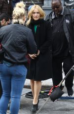 KATE WINSLET on the Set of 