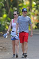 KATY PERRY and Orlando Bloom Out Hiking in Hawaii 02/27/2016