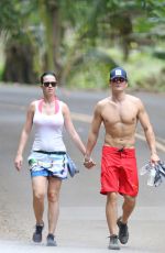 KATY PERRY and Orlando Bloom Out Hiking in Hawaii 02/27/2016