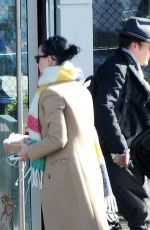 KATY PERRY Arrives at Luton Airport in London 03/05/2016