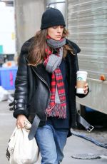 KEIRA KNIGHTLEY Arrives at "collateral Beauty