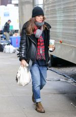 KEIRA KNIGHTLEY Arrives at "collateral Beauty