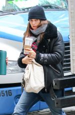 KEIRA KNIGHTLEY Arrives at "collateral Beauty