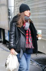 KEIRA KNIGHTLEY Arrives at "collateral Beauty
