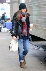 KEIRA KNIGHTLEY Arrives at "collateral Beauty