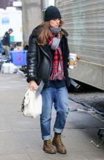 KEIRA KNIGHTLEY Arrives at "collateral Beauty