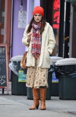 KEIRA KNIGHTLEY on the Set of 
