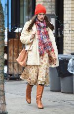 KEIRA KNIGHTLEY on the Set of 