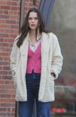 KEIRA KNIGHTLEY on the Set of 