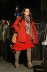 KEIRA KNIGHTLEY on the Set of 