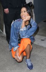KEKE PALMER Arrives at AOL Studios in New York 03/11/2016