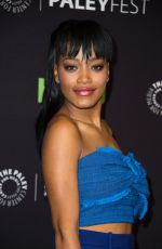 KEKE PALMER at 33rd Annual Paleyfest Los Angeles ‘Scream Queens’ in Hollywood 03/12/2016