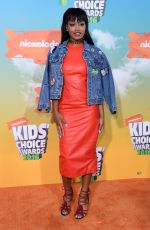 KEKE PALMER at Nickelodeon’s 2016 Kids’ Choice Awards in Inglewood 03/12/2016