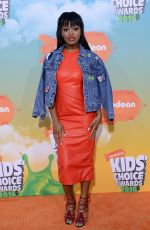 KEKE PALMER at Nickelodeon’s 2016 Kids’ Choice Awards in Inglewood 03/12/2016