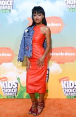 KEKE PALMER at Nickelodeon’s 2016 Kids’ Choice Awards in Inglewood 03/12/2016