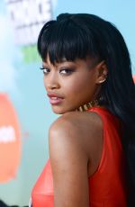 KEKE PALMER at Nickelodeon’s 2016 Kids’ Choice Awards in Inglewood 03/12/2016