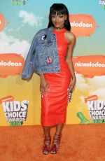 KEKE PALMER at Nickelodeon’s 2016 Kids’ Choice Awards in Inglewood 03/12/2016