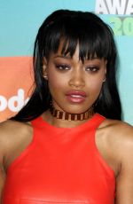 KEKE PALMER at Nickelodeon’s 2016 Kids’ Choice Awards in Inglewood 03/12/2016
