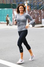 KELLY BENSIMON Out Jogging in New York 03/18/2016