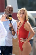 KELLY ROHRBACH at Interview with Entertainment Tonight in Miami 03/08/2016