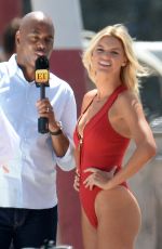 KELLY ROHRBACH at Interview with Entertainment Tonight in Miami 03/08/2016