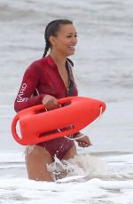 KELLY ROHRBACH on the Set of 