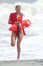KELLY ROHRBACH on the Set of 