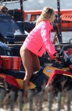 KELLY ROHRBACH on the Set of 
