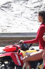 KELLY ROHRBACH on the Set of 