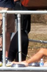 KELLY ROHRBACH on the Set of 