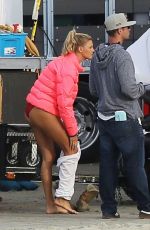 KELLY ROHRBACH on the Set of 