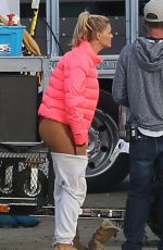 KELLY ROHRBACH on the Set of 