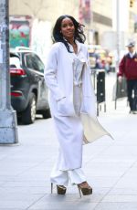KELLY ROWLAND Leaves Huffpost Live in New York 03/21/2016