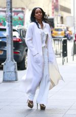 KELLY ROWLAND Leaves Huffpost Live in New York 03/21/2016