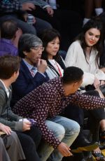 KENDALL and KYLIE JENNER at a Lakers Game in Los Angeles 03/15/2016