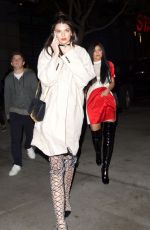 KENDALL and KYLIE JENNER at Staples Center in Los Angeles 03/15/2016