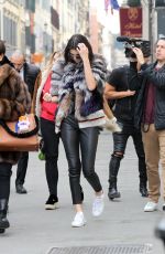 KENDALL JENNER and BELLA HADID Out and About in Rome 03/10/2016