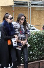 KENDALL JENNER and BELLA HADID Out and About in Rome 03/10/2016