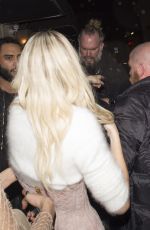 KENDALL JENNER and GIGI HADID Leaves Larc Nightclub in Paris 03/03/2016