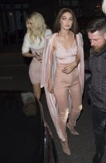 KENDALL JENNER and GIGI HADID Leaves Larc Nightclub in Paris 03/03/2016