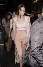 KENDALL JENNER and GIGI HADID Leaves Larc Nightclub in Paris 03/03/2016