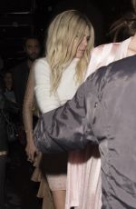 KENDALL JENNER and GIGI HADID Leaves Larc Nightclub in Paris 03/03/2016