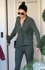 KENDALL JENNER and KIM KARDASHIAN Leaves Epione Dermatology Clinic in Beverly Hills 03/18/2016